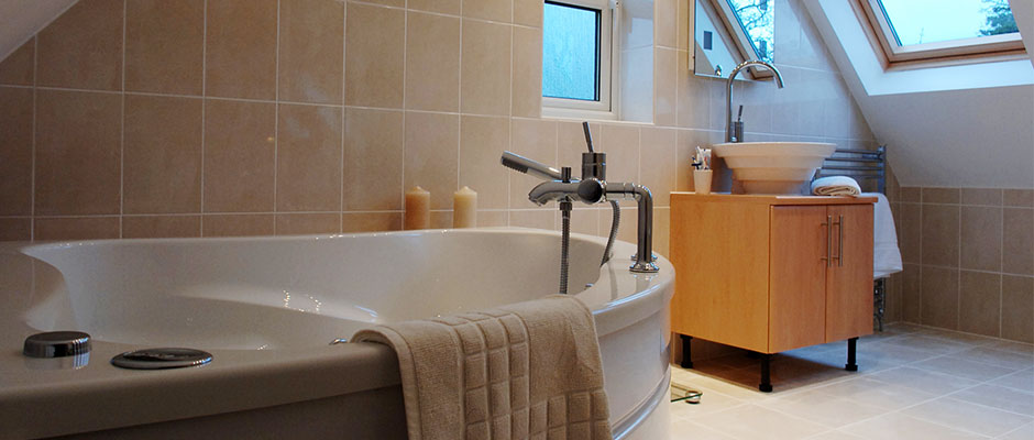 Loft conversion bathroom